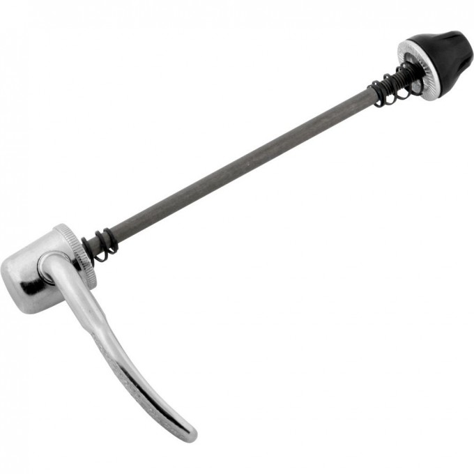 Быстросъемный зажим колеса 102F передний серебристый 112 мм 130001 Быстросъемный зажим колеса 102F передний серебристый 112 мм 130001