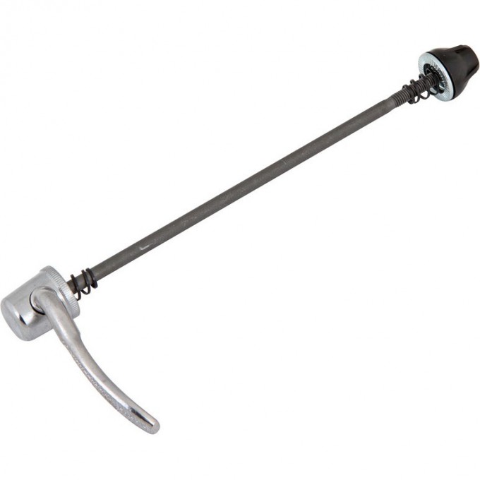 Быстросъемный зажим колеса 103R STELS задний серебристый 149 мм 130002 Быстросъемный зажим колеса 103R STELS задний серебристый 149 мм 130002