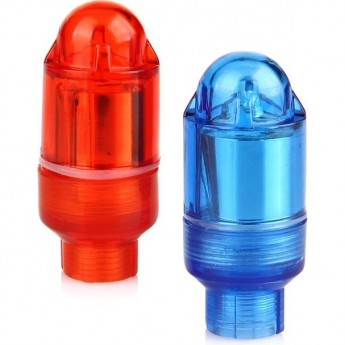 Фонари на ниппель декоративные JY-505A, красный и синий Фонари на ниппель декоративные JY-505A, красный и синий