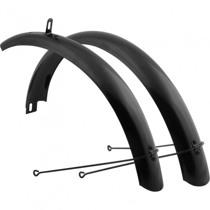 Крылья STELS 20" YC-M015 полноразмерные, чёрные 610005 Крылья STELS 20" YC-M015 полноразмерные, чёрные 610005