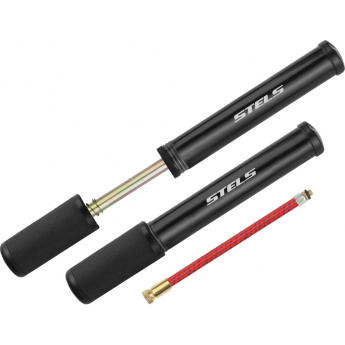 Насос ручной STELS HPS-295-3 пластиковый чёрный, 31см