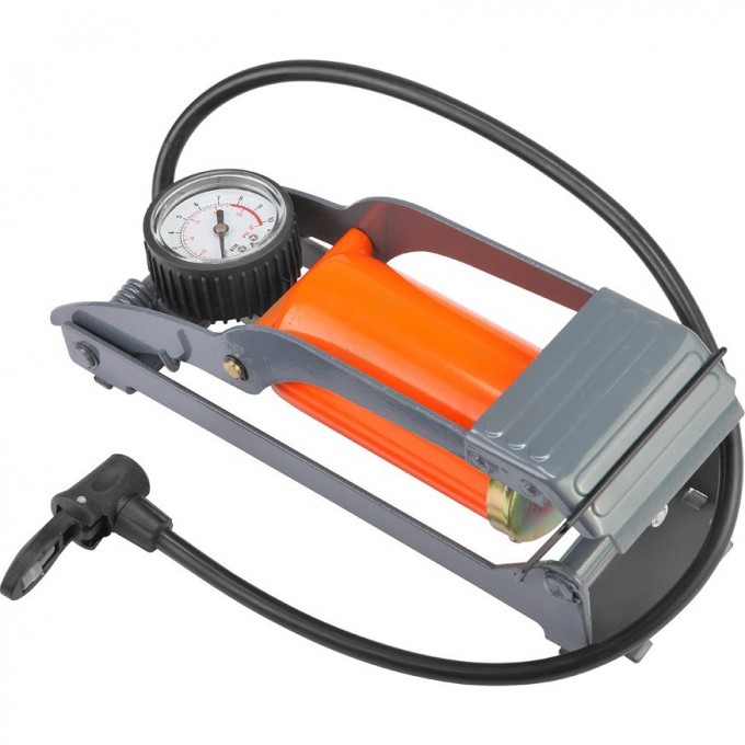 Насос STELS FP9808D ножной, оранжевый 320043