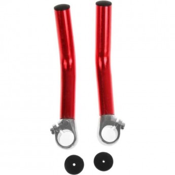 Рога на руль BLF-C1 алюминиевые красные