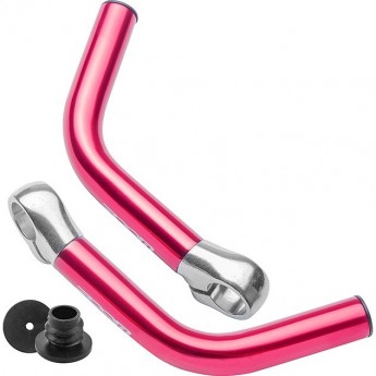 Рога на руль MT-C04A алюминиевые красные