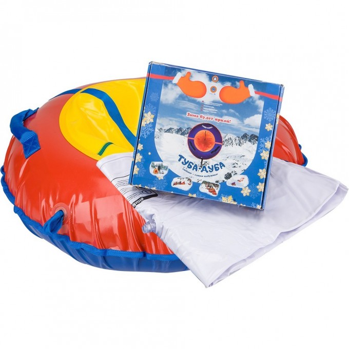 Санки надувные "Туба-Дуба Т-80" комплект в коробке с белой камерой ПВХ 710140 Санки надувные "Туба-Дуба Т-80" комплект в коробке с белой камерой ПВХ 710140