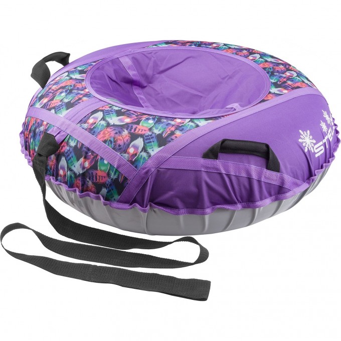 Санки надувные STELS D110см, фиолетовые 710058 Санки надувные STELS D110см, фиолетовые 710058