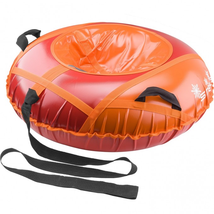 Санки надувные STELS D110см, красно-оранжевые 710051 Санки надувные STELS D110см, красно-оранжевые 710051