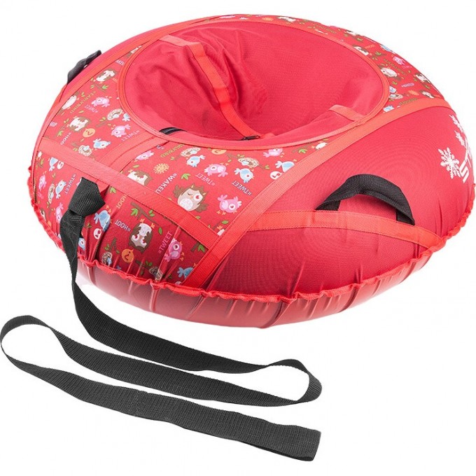 Санки надувные STELS D110см, красные 710059 Санки надувные STELS D110см, красные 710059