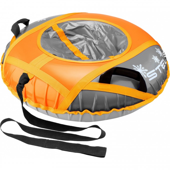 Санки надувные STELS D110см, оранжево-серые 710084 Санки надувные STELS D110см, оранжево-серые 710084