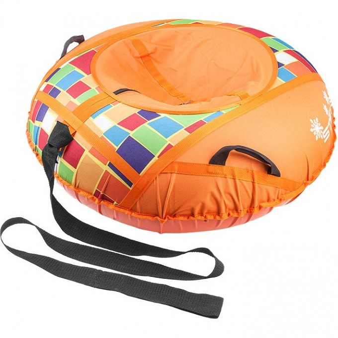 Санки надувные STELS D110см, оранжевые 710060 Санки надувные STELS D110см, оранжевые 710060