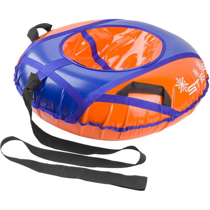 Санки надувные STELS D110см, сине-оранжевые 710066 Санки надувные STELS D110см, сине-оранжевые 710066