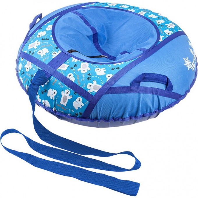 Санки надувные STELS D110см, синие 710056 Санки надувные STELS D110см, синие 710056