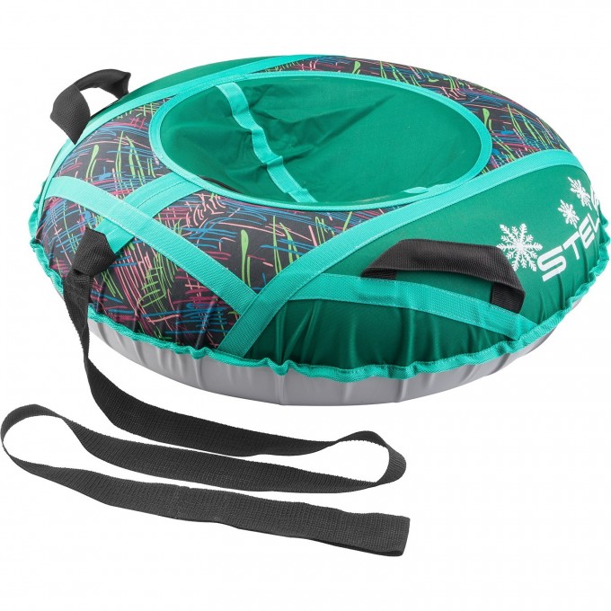 Санки надувные STELS D110см, зелёные 710054 Санки надувные STELS D110см, зелёные 710054
