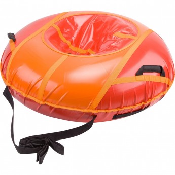 Санки надувные STELS D125 см, красно-оранжевые