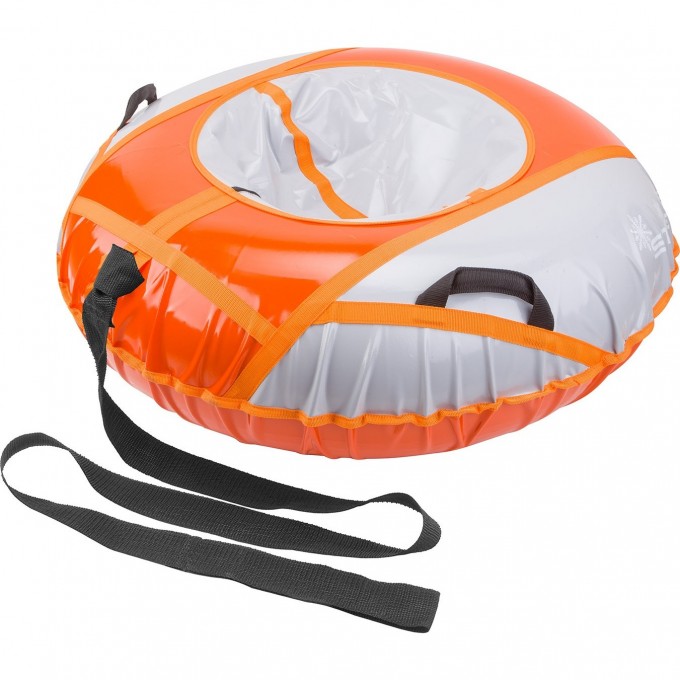 Санки надувные STELS D125 см, оранжево-серые 710131 Санки надувные STELS D125 см, оранжево-серые 710131