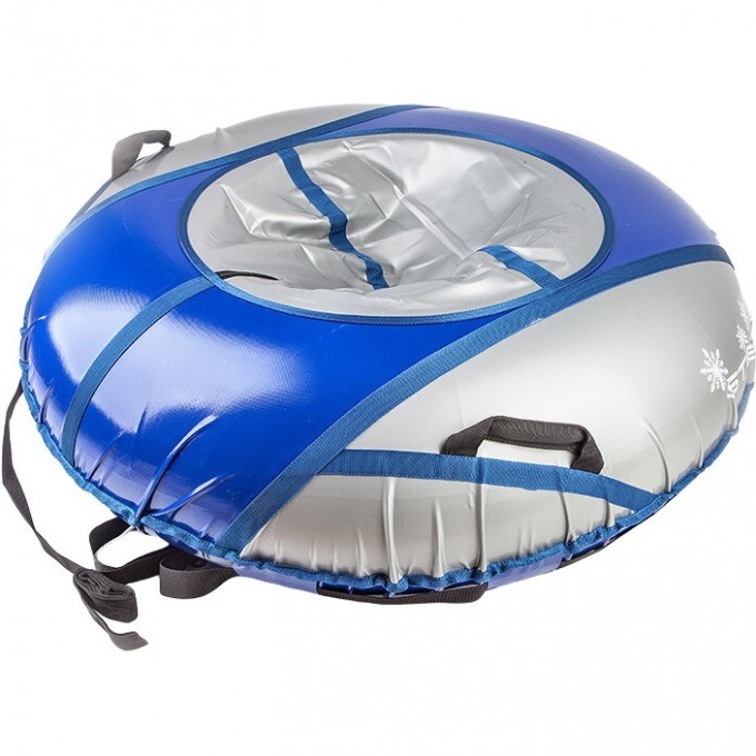 Санки надувные STELS D125 см усиленные, серо-синие 710115 Санки надувные STELS D125 см усиленные, серо-синие 710115