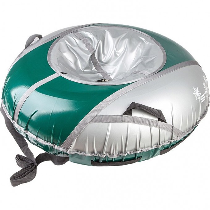 Санки надувные STELS D125 см усиленные, серо-зелёные 710114 Санки надувные STELS D125 см усиленные, серо-зелёные 710114