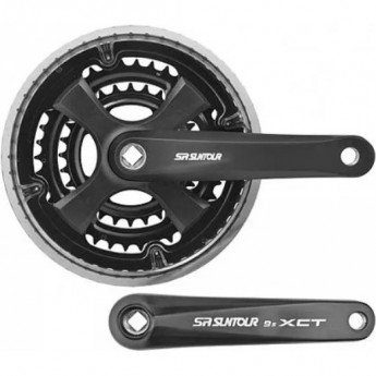 Шатуны CW-XCT-T418-PBBG 26/36/48 зубьев 175мм