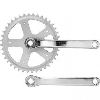 Шатуны HDL-S140 1/2"х1/8" 40Т 170 мм, хромированные