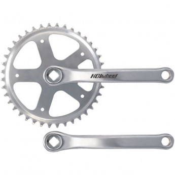 Шатуны HDL-S140 1/2"х1/8" 44Т 170 мм, хромированные