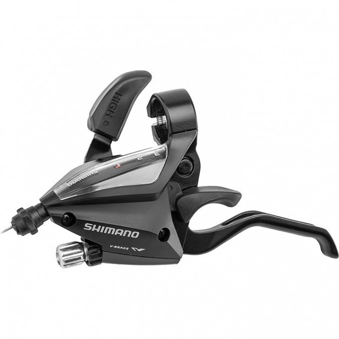 Шифтер/тормозная ручка Altus ST-EF500-L, чёрный 590112