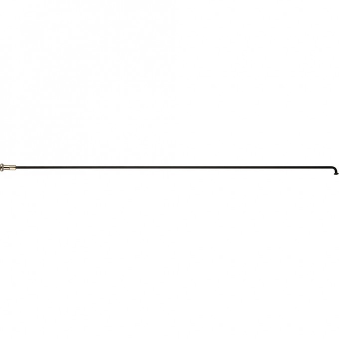 Спица с латунным ниппелем 260 мм, стальная черная 490028