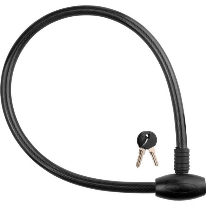 Трос-замок 84308, 15х800 мм, чёрный 540004 Трос-замок 84308, 15х800 мм, чёрный 540004