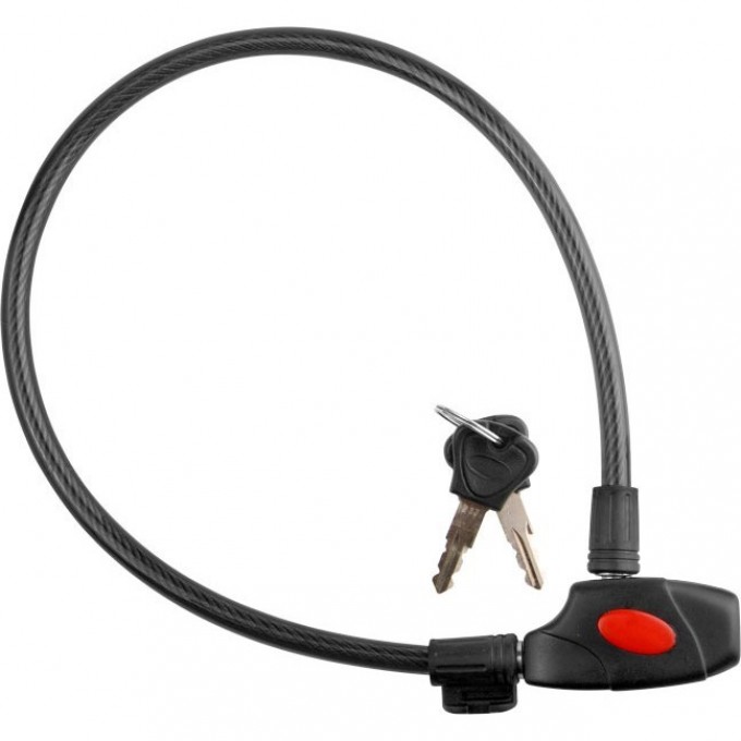 Трос-замок 84320, 12х650 мм, чёрный 540005 Трос-замок 84320, 12х650 мм, чёрный 540005