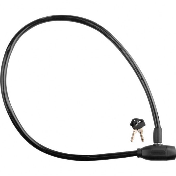 Трос-замок 86104, 10х650 мм, чёрный 540007 Трос-замок 86104, 10х650 мм, чёрный 540007