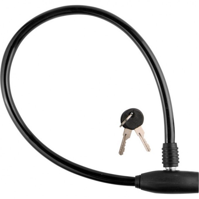 Трос-замок 86109, 10х650 мм чёрный 540008 Трос-замок 86109, 10х650 мм чёрный 540008