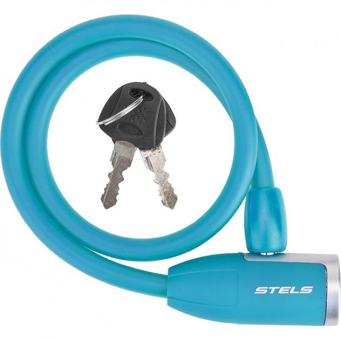 Трос-замок STELS 84356, 10х650 мм, синий 540053 Трос-замок STELS 84356, 10х650 мм, синий 540053