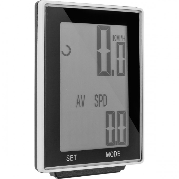 Велокомпьютер JY-M19-CL серебристо-чёрный 060056 Велокомпьютер JY-M19-CL серебристо-чёрный 060056