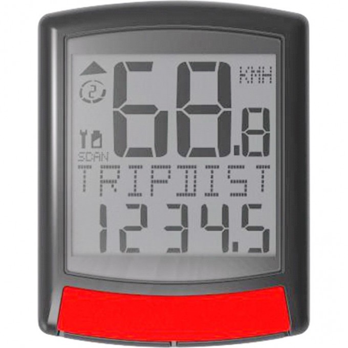 Велокомпьютер JY-M20BL чёрный 060060 Велокомпьютер JY-M20BL чёрный 060060