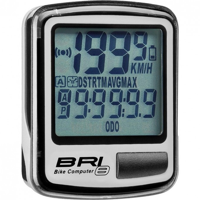 Велокомпьютер STELS BRI-8 серый 060044 Велокомпьютер STELS BRI-8 серый 060044