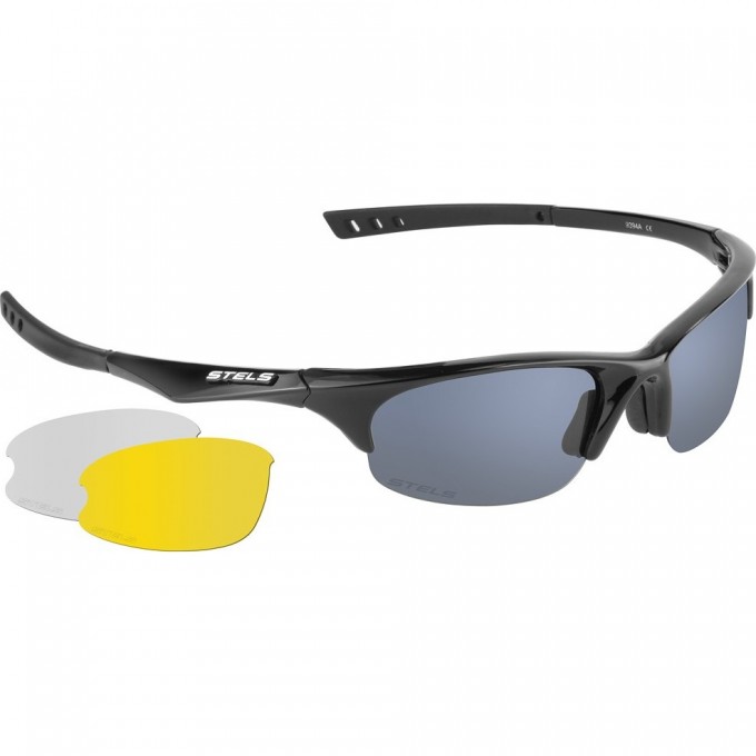 Велоочки STELS 9394A черные 700030 Велоочки STELS 9394A черные 700030