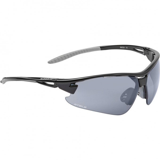 Велоочки STELS 9602A чёрно-серые 700062 Велоочки STELS 9602A чёрно-серые 700062