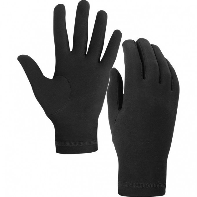 Велоперчатки IG-627 лёгкие зимние полноразмерные чёрные p. L 380052 Велоперчатки IG-627 лёгкие зимние полноразмерные чёрные p. L 380052