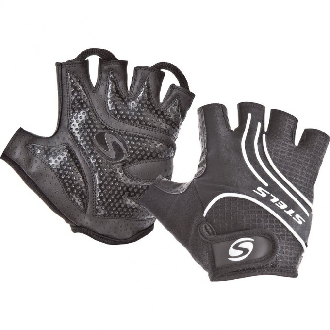 Велоперчатки STELS SCG 46-0086 чёрные p. M 380141