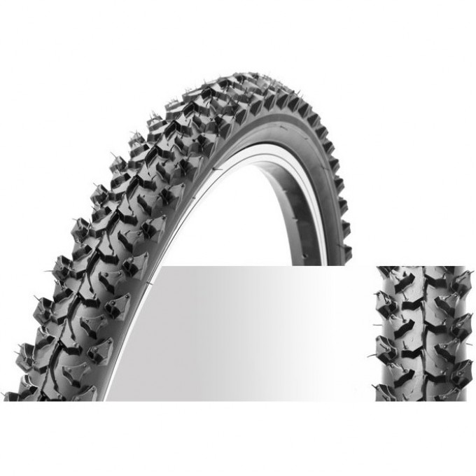 Велошина (камера+покрышка) INNOVA 24" х1.95 IA -2005 с автовентилем 080003