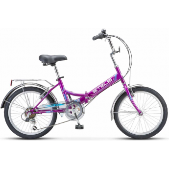 Велосипед складной STELS 20" Pilot 450 V (LU085349), фиолетовый