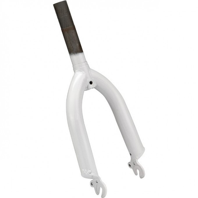 Вилка 12" шток 1" белая 110109 Вилка 12" шток 1" белая 110109