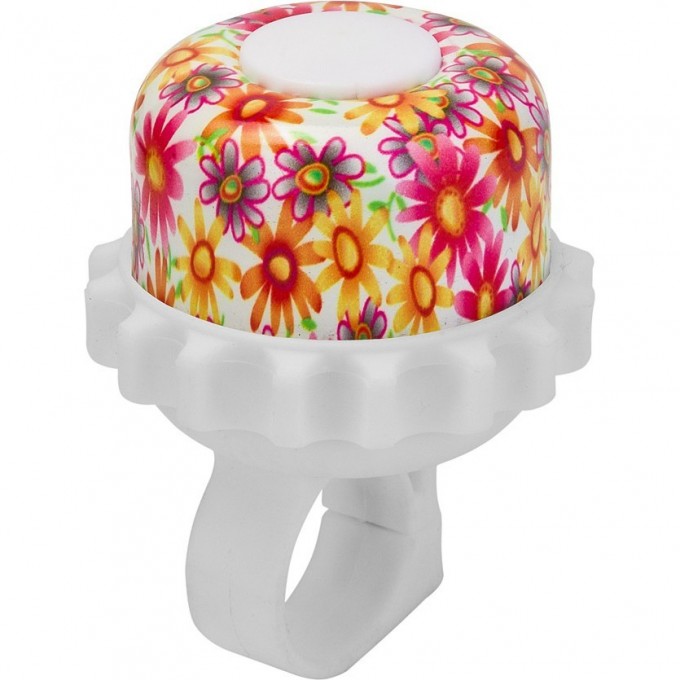 Звонок 23R-05 "Цветы" бело-розовый 210116